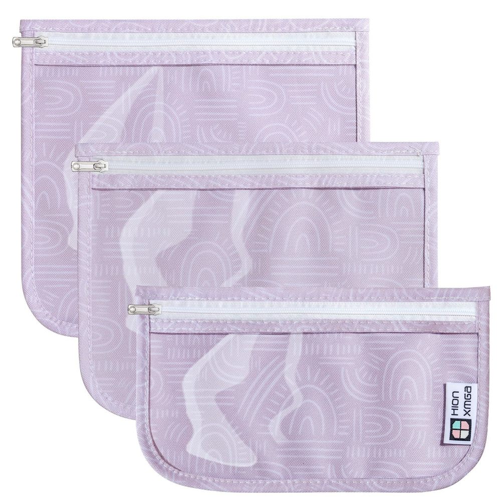 Tsa Approved Toiletry Bag, Set Of 3 Clear Travel Toiletry Bag Quart Size🧐